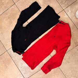 Polo-ralph-lauren Men's Red and Black Shirt